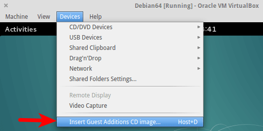 virtualbox guest addition