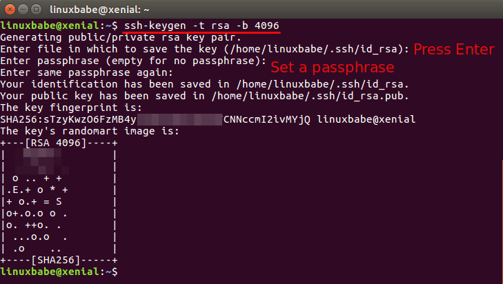 passwordless ssh login