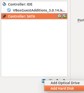 add hard disk to vm