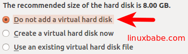 virtual hard disk