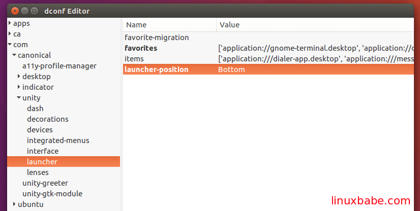 How To Move Unity Launcher To the Bottom of the Screen on Ubuntu 16.04