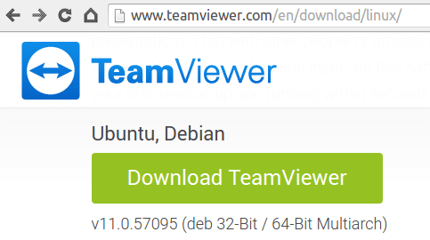 wget http download teamviewer com download teamviewer_linux deb