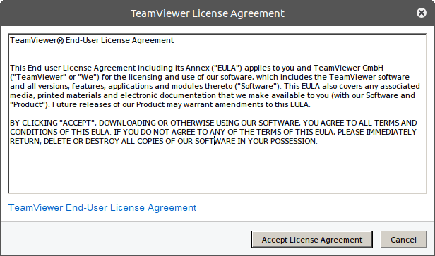 Agree accept. EULA Team. EULA Cancelled.