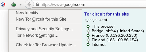 Tor circuit