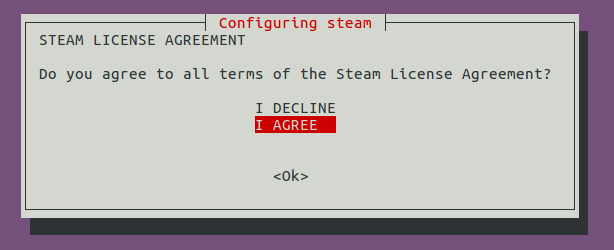 install steam client on Ubuntu 16.04