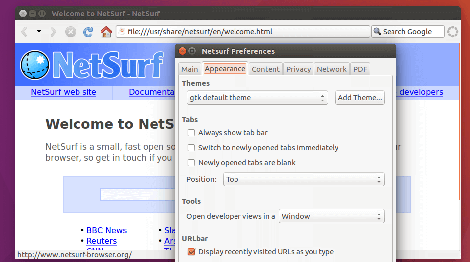 netsurf-browser-on-ubuntu