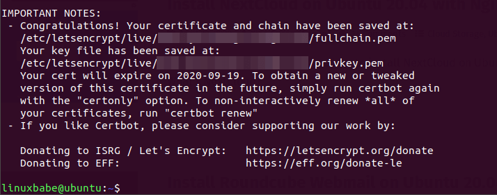 syncthing ubuntu https certbot