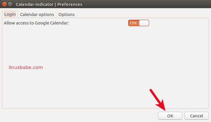 Calendar-Indicator - Preferences