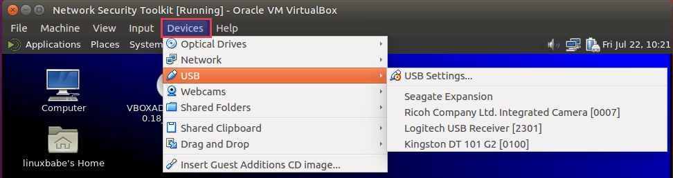 access USB drive in virtualbox guest os