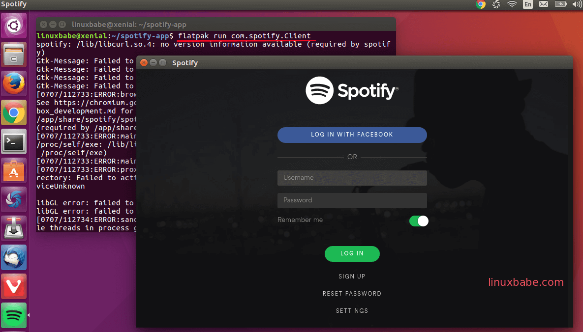 spotify for arch linux