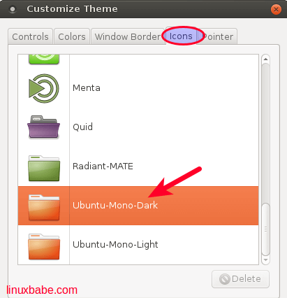 ubuntu mono icon theme
