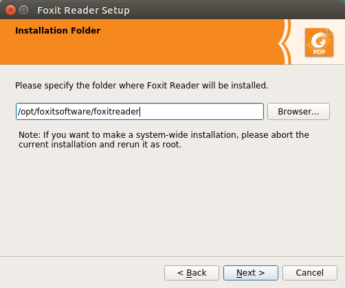  Foxit Reader linux