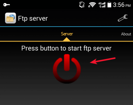 android ftp server no permission to delete