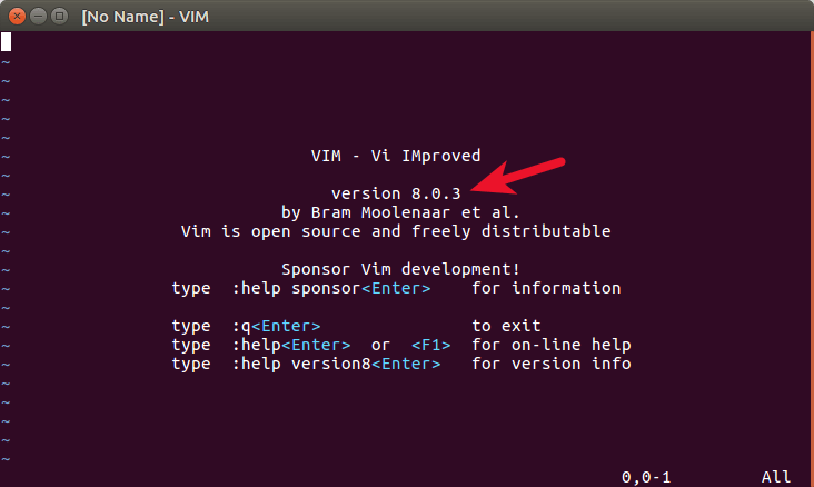vim-8-0-text-editor