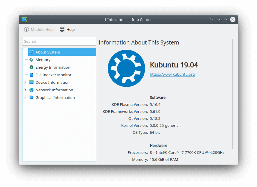 check KDE plasma desktop version