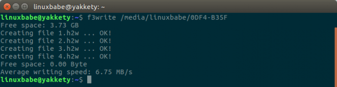 How to Check Real USB Capacity in Linux Terminal - LinuxBabe