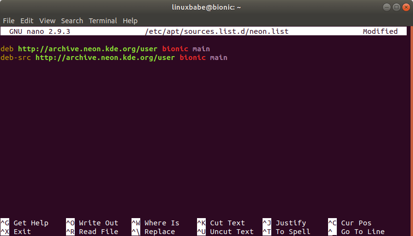 install kde neon desktop on ubuntu