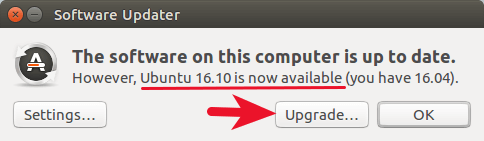 ubuntu update manager