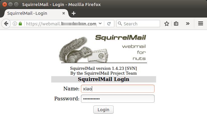 squirrelmail ubuntu 16.04