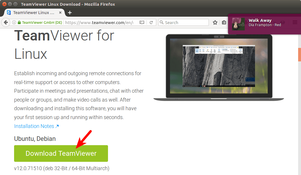 ubuntu teamviewer 12 download