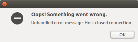 cleartext sessions are not accepted on this server