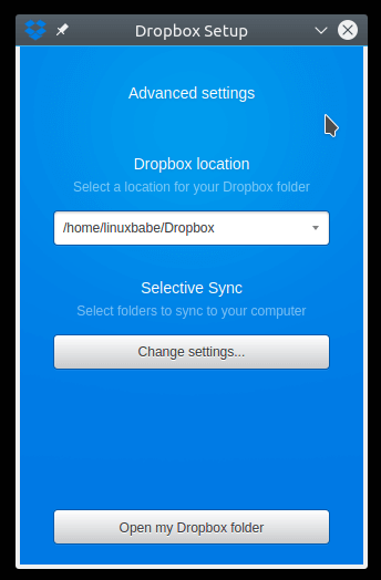 dropbox opensuse leap 42.2