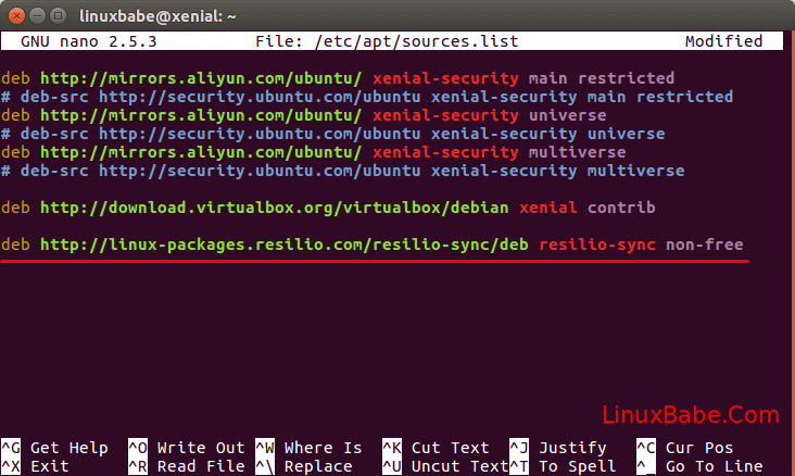install resilio sync ubuntu