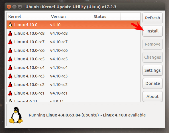 ubuntu linux kernel 4.10