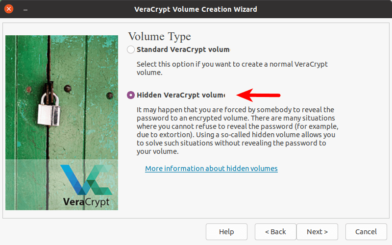 hidden veracrypt volume
