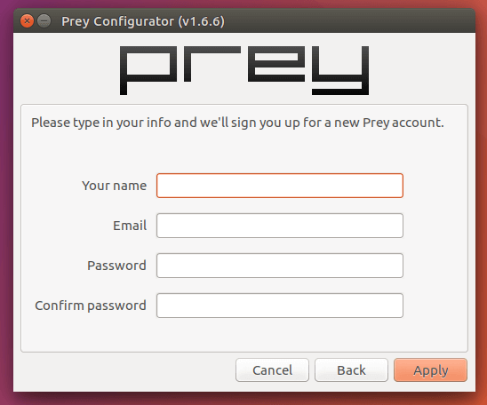 install prey ubuntu