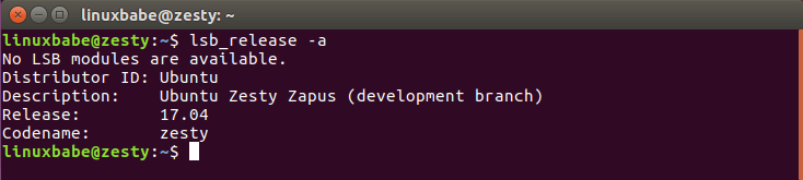 upgrade ubuntu 16.10 to 17.04 terminal