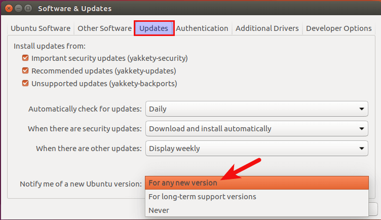 upgrade ubuntu 17.04 from 16.10