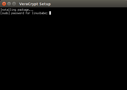 veracrypt linux command line