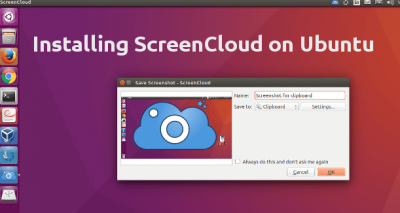 install screencloud app on ubuntu