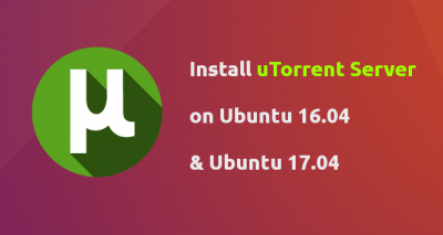 utorrent ubuntu 16.04 install
