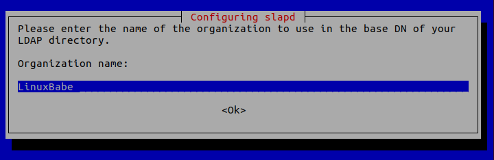 ldap server configuration in ubuntu 16.04 step by step