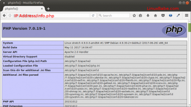 How to Install LAMP Stack on Debian 9 Stretch - LinuxBabe