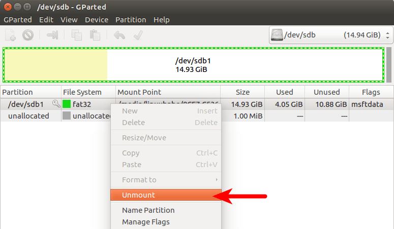 rendere Windows 10 avviabile USB su Ubuntu