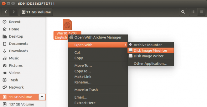 create windows 10 bootable usb on ubuntu 24.04