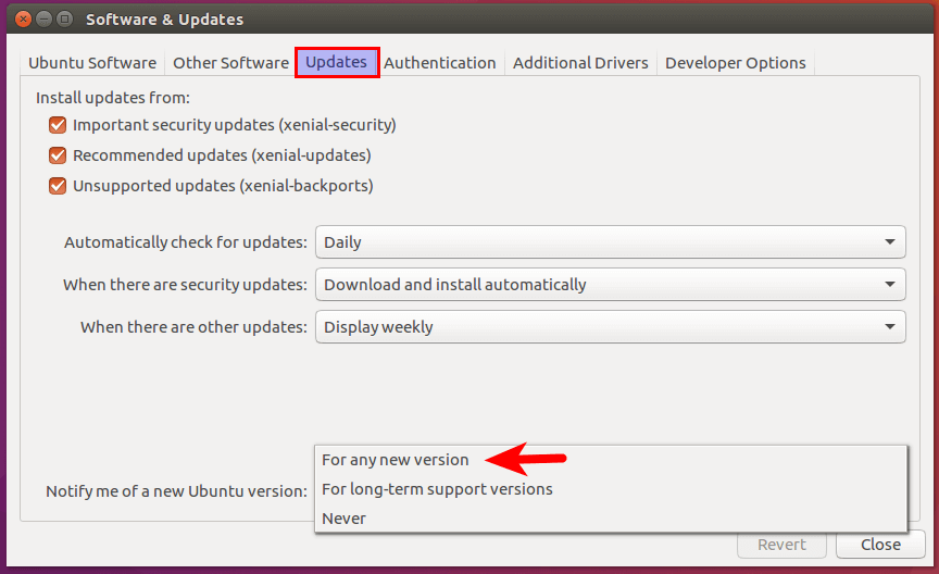 upgrade from ubuntu 17.04 to ubuntu 17.10