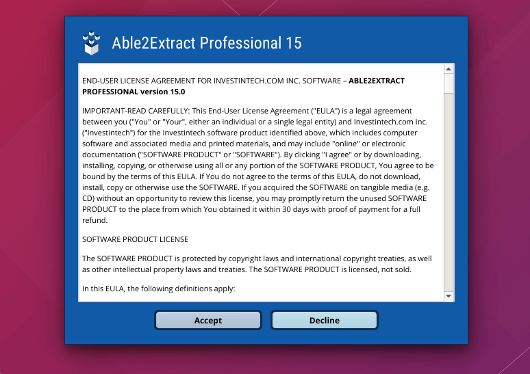 able2extract professional PDF editor