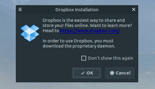 dropbox debian repository