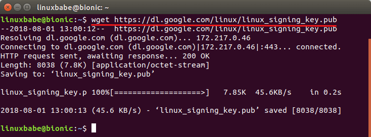 install google chrome ubuntu command line