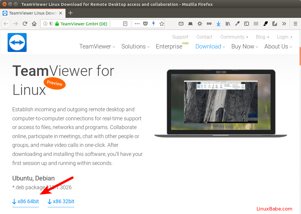 teamviewer_linux.deb download ubuntu