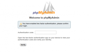 secure phpmyadmin