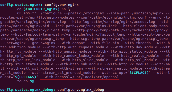 ubuntu 18.04 nginx tls 1.3