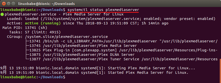 ubuntu server plex guide