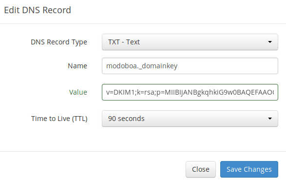 modoboa dkim format