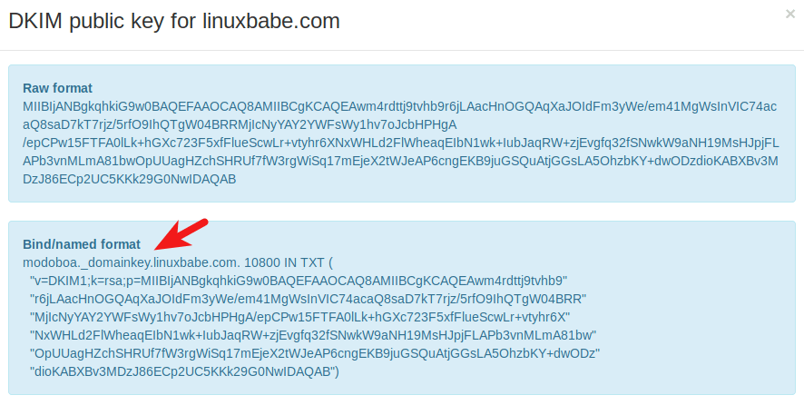 modoboa dkim public key