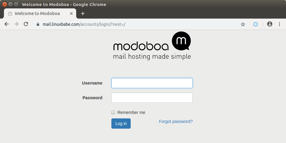 modoboa mail server ubuntu 18.04